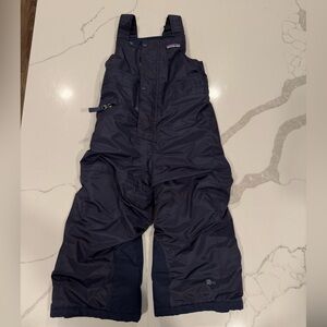 Patagonia Kids' Navy Insulated Snow Bibs 3T